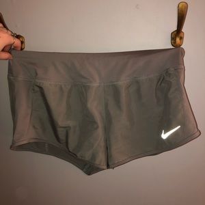 Gray Nike Dry Fit Shorts Women